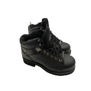 THOROGOOD RED LINE STEEL TOE BIKER WORK SHOE‎ Womens 10 mens
